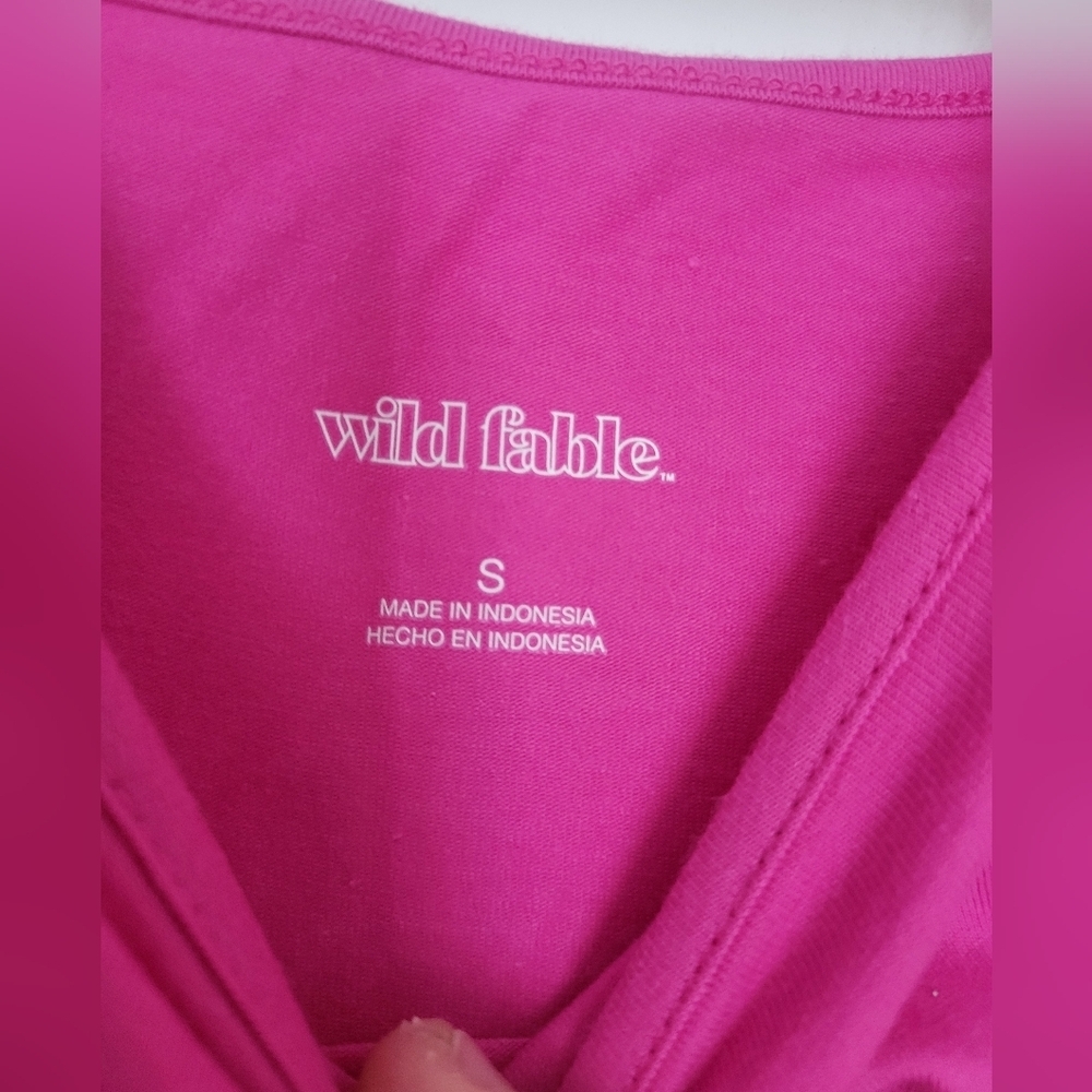 Wild Fable Vibrant Pink Mini Dress - Picture 4 of 4